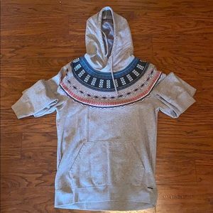 Gray men’s hoodie